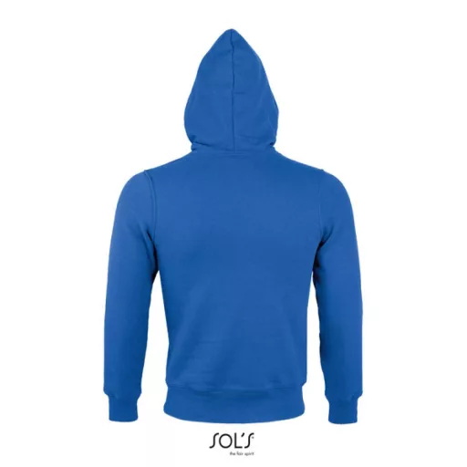 Uniszex cipzáras kapucnis pulóver, sherpa béléssel, SOL'S SO00584, Royal Blue-M