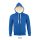 Uniszex cipzáras kapucnis pulóver, sherpa béléssel, SOL'S SO00584, Royal Blue-S