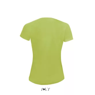   Női raglános rövid ujjú sport póló, SOL'S SO01159, Apple Green-S