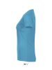 Női raglános rövid ujjú sport póló, SOL'S SO01159, Aqua-2XL