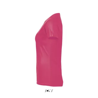   Női raglános rövid ujjú sport póló, SOL'S SO01159, Neon Coral-S