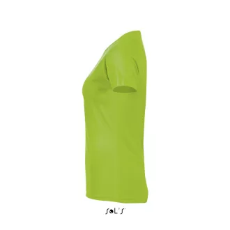   Női raglános rövid ujjú sport póló, SOL'S SO01159, Neon Green-S