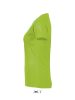 Női raglános rövid ujjú sport póló, SOL'S SO01159, Neon Green-XS