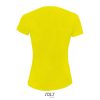 Női raglános rövid ujjú sport póló, SOL'S SO01159, Neon Yellow-S