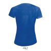 Női raglános rövid ujjú sport póló, SOL'S SO01159, Royal Blue-L