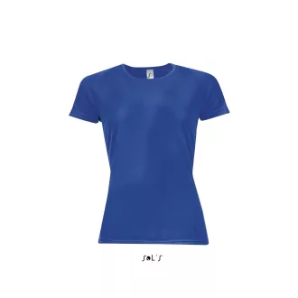   Női raglános rövid ujjú sport póló, SOL'S SO01159, Royal Blue-XS