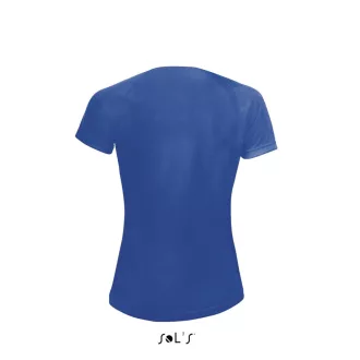   Női raglános rövid ujjú sport póló, SOL'S SO01159, Royal Blue-XS