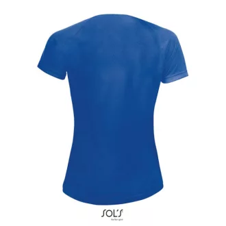   Női raglános rövid ujjú sport póló, SOL'S SO01159, Royal Blue-XS