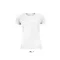 Női raglános rövid ujjú sport póló, SOL'S SO01159, White-M