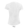 Női raglános rövid ujjú sport póló, SOL'S SO01159, White-XS