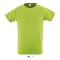 Gyerek SPORTY raglán ujjú kereknyakú sportpóló, SOL'S SO01166, Apple Green-10A