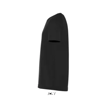   Gyerek SPORTY raglán ujjú kereknyakú sportpóló, SOL'S SO01166, Black-6A