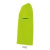 Gyerek SPORTY raglán ujjú kereknyakú sportpóló, SOL'S SO01166, Neon Green-6A