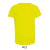 Gyerek SPORTY raglán ujjú kereknyakú sportpóló, SOL'S SO01166, Neon Yellow-10A