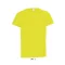 Gyerek SPORTY raglán ujjú kereknyakú sportpóló, SOL'S SO01166, Neon Yellow-8A