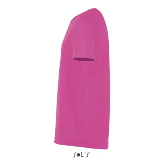   Gyerek SPORTY raglán ujjú kereknyakú sportpóló, SOL'S SO01166, Neon Pink 2-6A