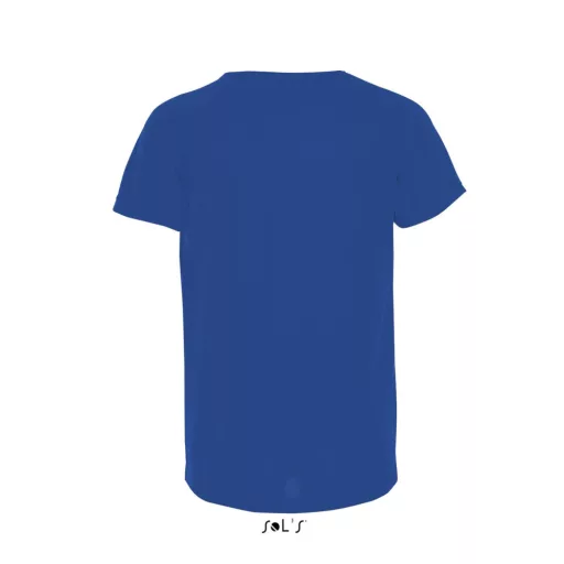 Gyerek SPORTY raglán ujjú kereknyakú sportpóló, SOL'S SO01166, Royal Blue-6A