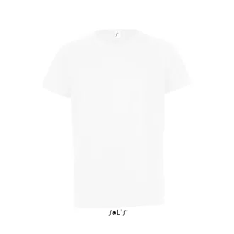   Gyerek SPORTY raglán ujjú kereknyakú sportpóló, SOL'S SO01166, White-6A