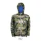Uniszex kapucnis bélelt széldzseki, SOL'S SO01171, Camo/Royal blue-XS