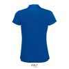 Női rövid ujjú galléros sport póló, SOL'S SO01179, Royal Blue-S