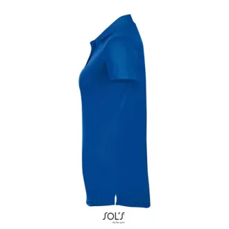   Női rövid ujjú galléros sport póló, SOL'S SO01179, Royal Blue-S