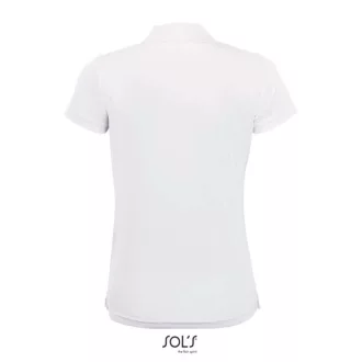   Női rövid ujjú galléros sport póló, SOL'S SO01179, White-S