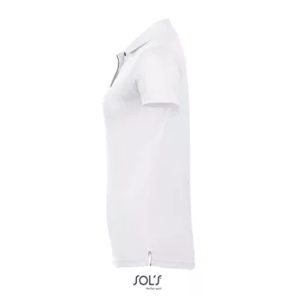   Női rövid ujjú galléros sport póló, SOL'S SO01179, White-S