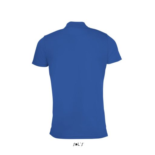 Férfi rövid ujjú galléros sport póló, SOL'S SO01180, Royal Blue-2XL