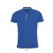 Férfi rövid ujjú galléros sport póló, SOL'S SO01180, Royal Blue-S