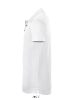 Férfi rövid ujjú galléros sport póló, SOL'S SO01180, White-S