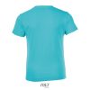 REGENT FIT gyerek rövid ujjú kereknyakú póló, SOL'S SO01183, Atoll Blue-2A
