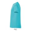 REGENT FIT gyerek rövid ujjú kereknyakú póló, SOL'S SO01183, Atoll Blue-2A