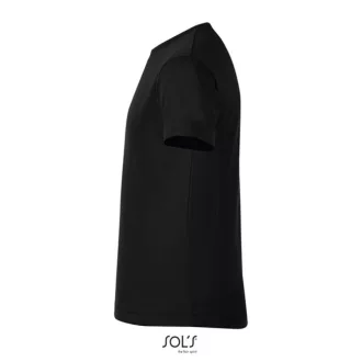   REGENT FIT gyerek rövid ujjú kereknyakú póló, SOL'S SO01183, Deep Black-2A
