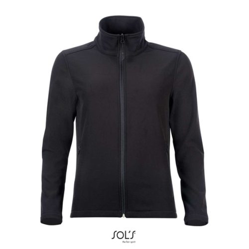 Női RACE softshell dzseki, SOL'S SO01194, Black-M