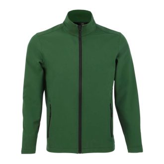   Férfi RACE softshell dzseki, SOL'S SO01195, Bottle Green-M