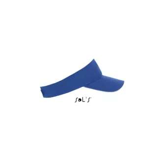 Uniszex napellenző, SOL'S SO01196, Royal Blue/White-U