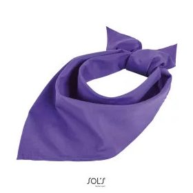   Uniszex háromszög kendő, SOL'S SO01198, Dark Purple-U