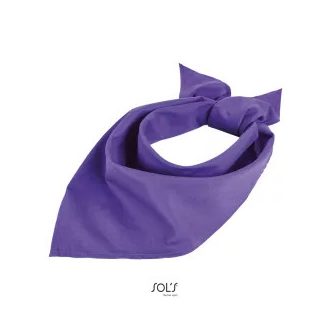   Uniszex háromszög kendő, SOL'S SO01198, Dark Purple-U
