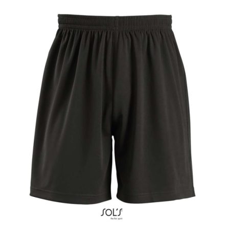 Férfi sport rövidnadrág, SOL'S SO01221, Black-XL
