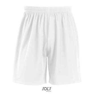 Férfi sport rövidnadrág, SOL'S SO01221, White-S