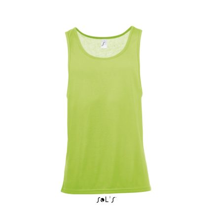 Uniszex JAMAICA mély karkivágású trikó, SOL'S SO01223, Neon Green-M
