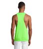 Uniszex JAMAICA mély karkivágású trikó, SOL'S SO01223, Neon Green-S