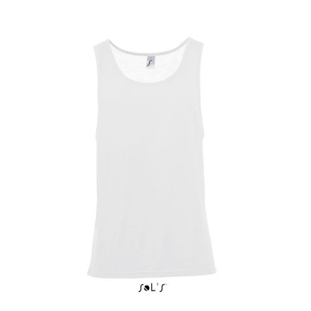 Uniszex JAMAICA mély karkivágású trikó, SOL'S SO01223, White-L