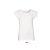 Női MELBA kereknyakú pamut póló, SOL'S SO01406, White-L