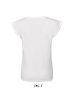 Női MELBA kereknyakú pamut póló, SOL'S SO01406, White-L