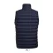 Férfi WAVE könnyű bélelt steppelt mellény, SOL'S SO01436, Navy-2XL