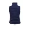 Női WAVE könnyű bélelt steppelt mellény, SOL'S SO01437, Navy-S