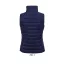 Női WAVE könnyű bélelt steppelt mellény, SOL'S SO01437, Navy-S