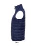 Női WAVE könnyű bélelt steppelt mellény, SOL'S SO01437, Navy-S