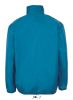 Uniszex széldzseki, gallérba rejtett kapucnival, SOL'S SO01618, Aqua-2XL